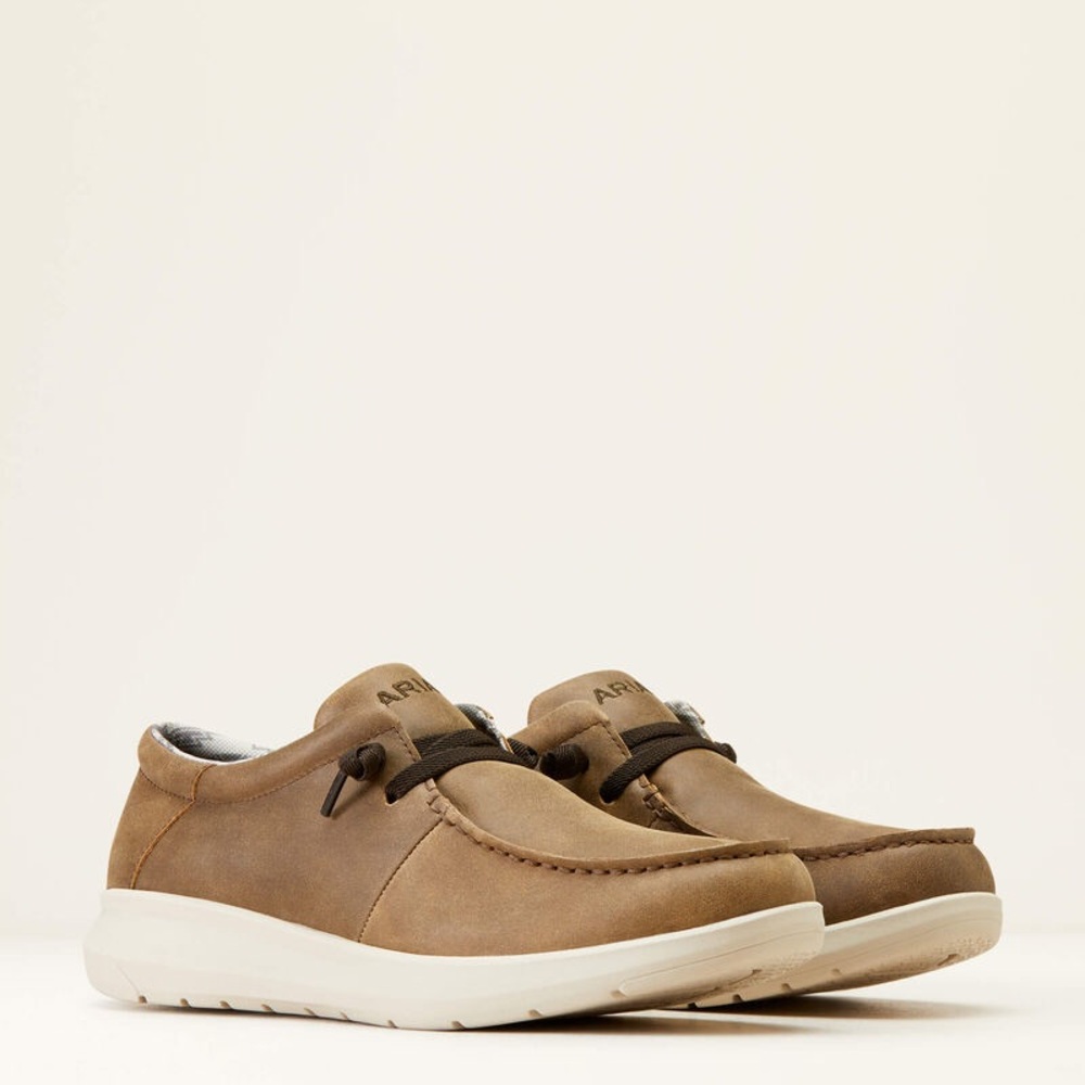 Ariat Men's Tan Hilo Slip-On Loafers Bomber Brown-Never Worn